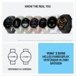 Garmin Venu 3 45mm – Fitness-Smartwatch mit 1,4" AMOLED-Touchdisplay, 30+ Sport-Apps, Bluetooth-Telefonie, Music & Garmin Pay, bis zu 14 Tage Akku – Bild 4
